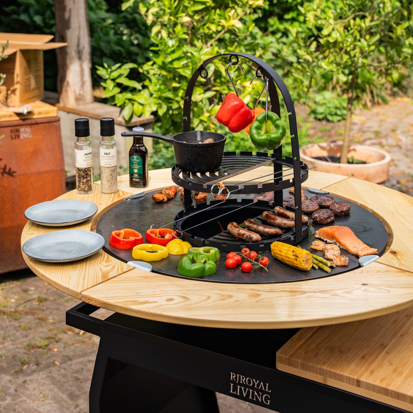 BBQ Plancha Pincho Cage