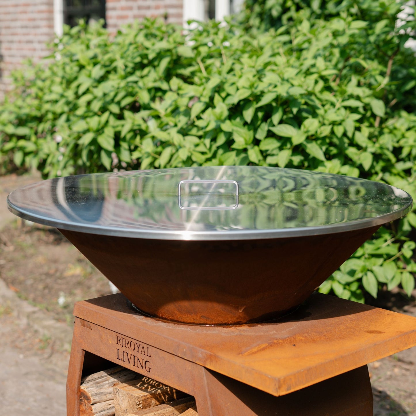 Stainless steel 304 BBQ Plancha 70 cm cover plate