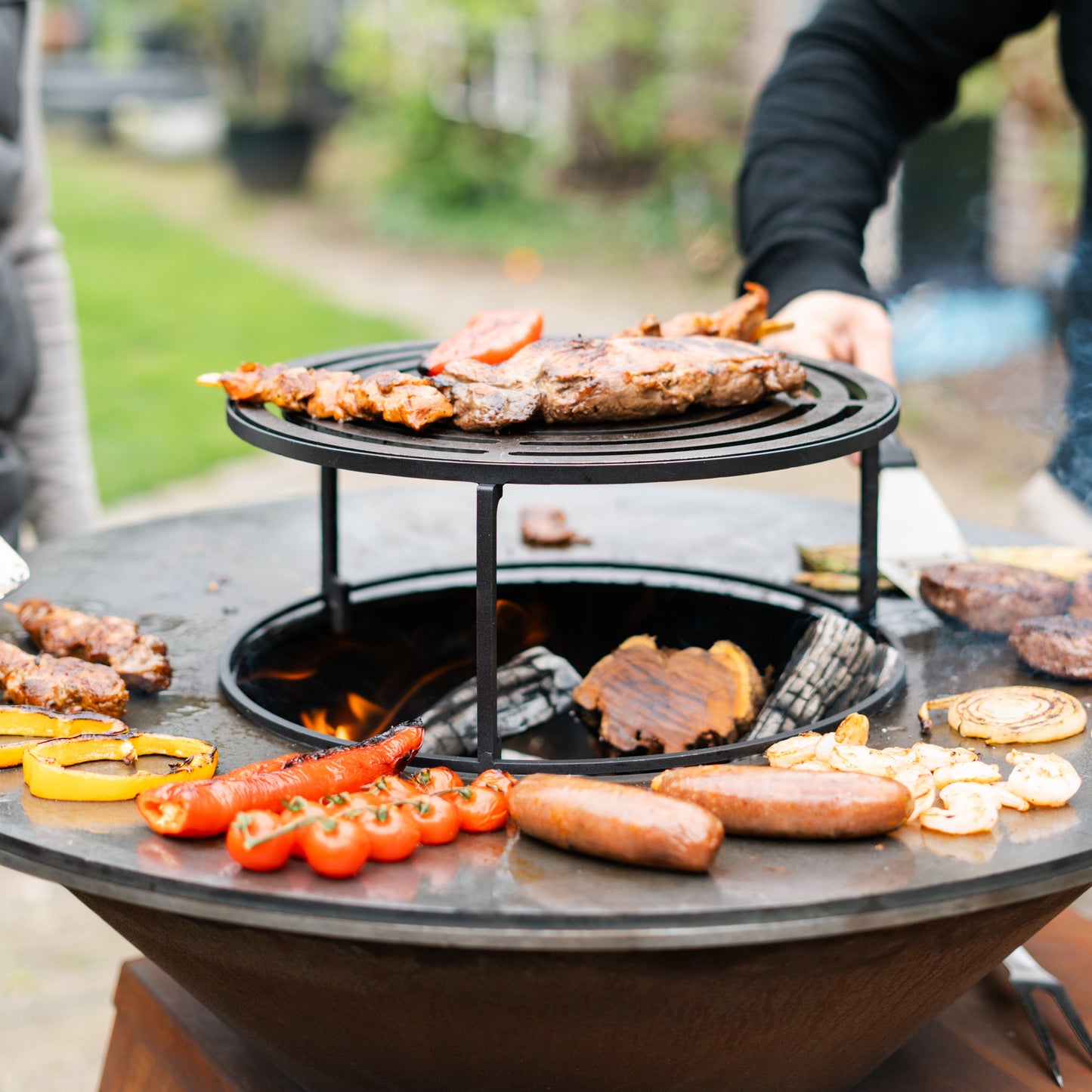 BBQ Plancha High Wok Ring