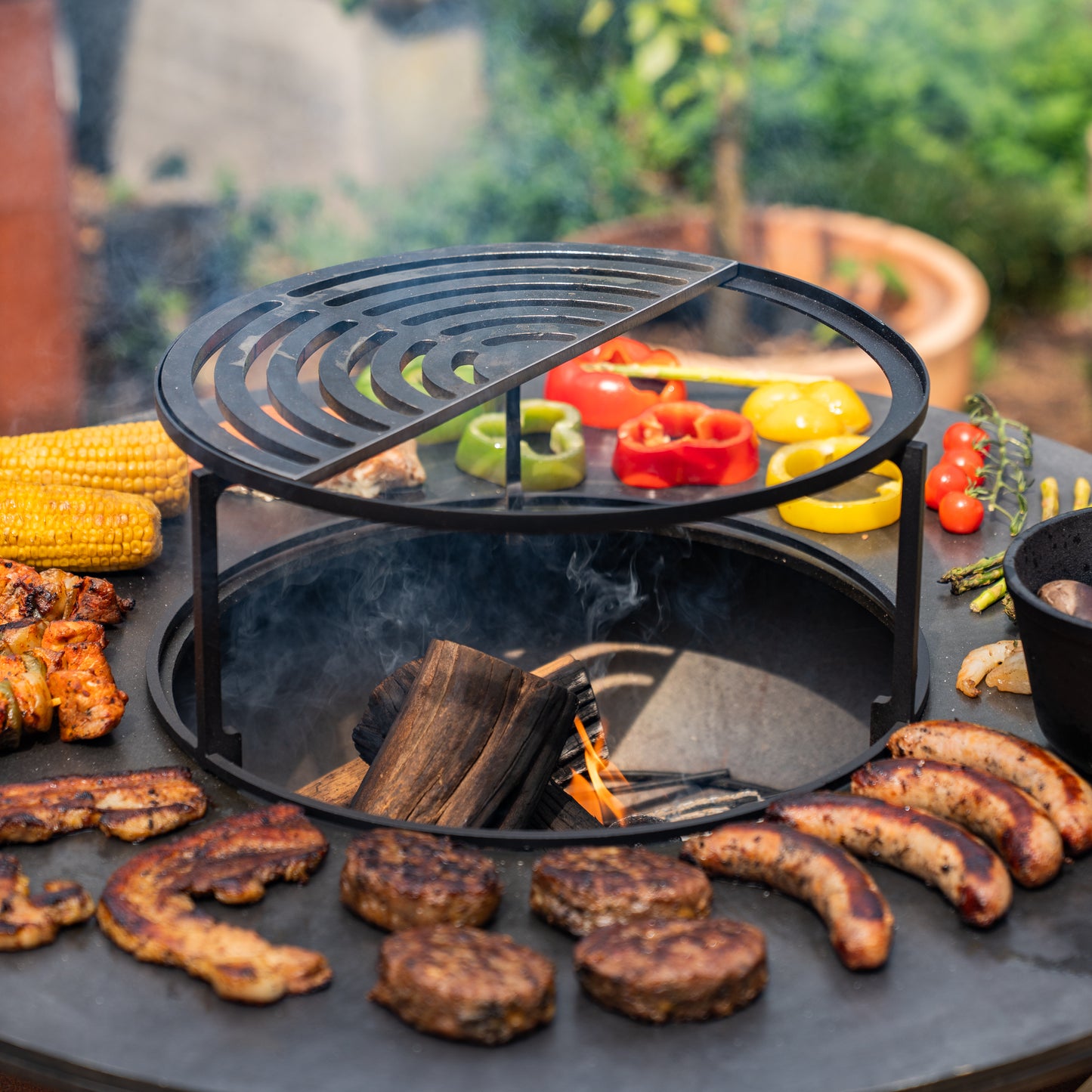 Plancha Half Grill Grid 36.5x18cm - BBQ Accessory