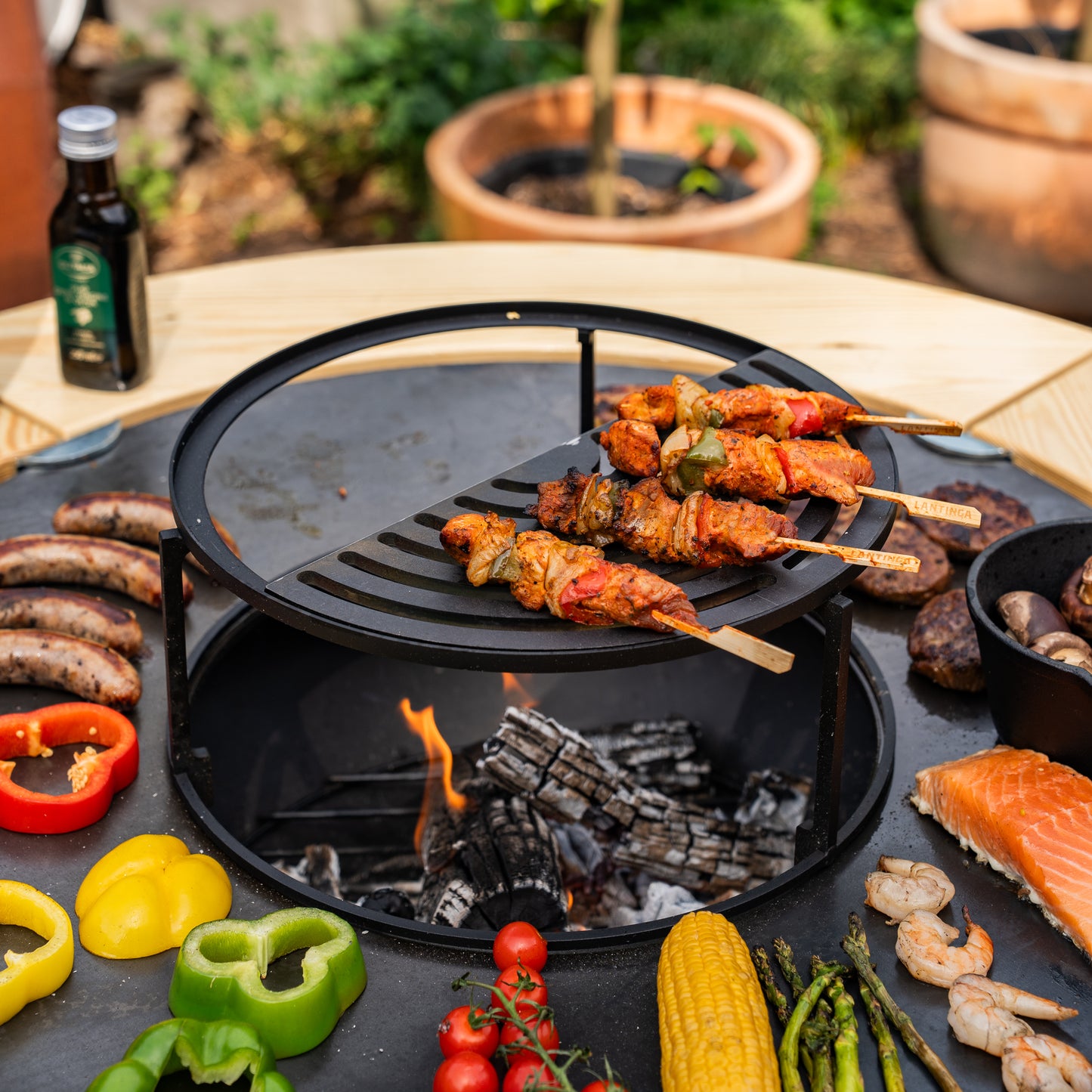 Plancha Half Grill Grid 36.5x18cm - BBQ Accessory