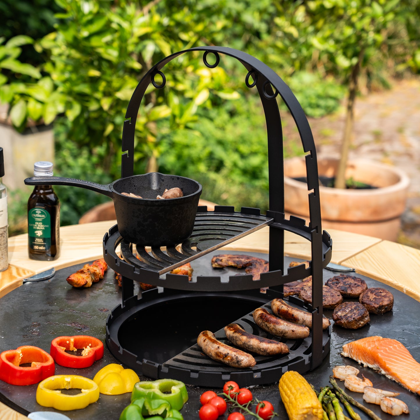 Plancha Half Grill Grid 36.5x18cm - BBQ Accessory