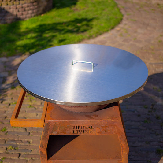 Stainless steel 304 BBQ Plancha 70 cm cover plate