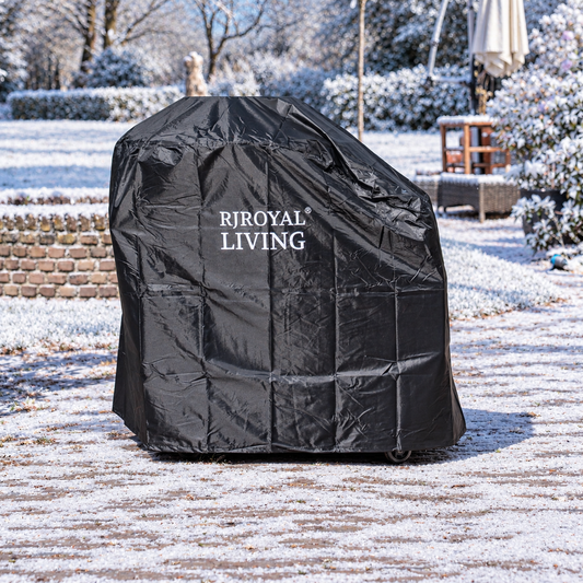 BBQ Plancha Cover Big Jack — winter setting